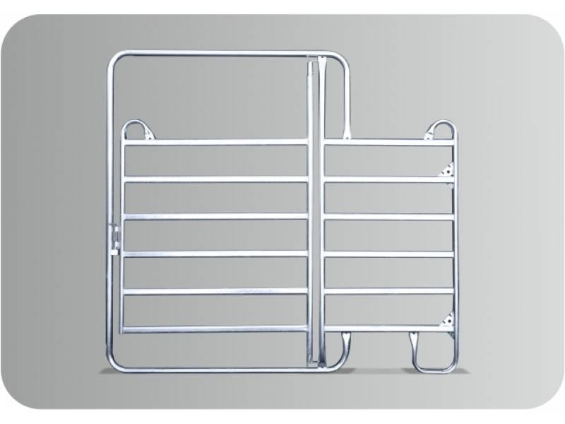 fence panels with a ROB gate
